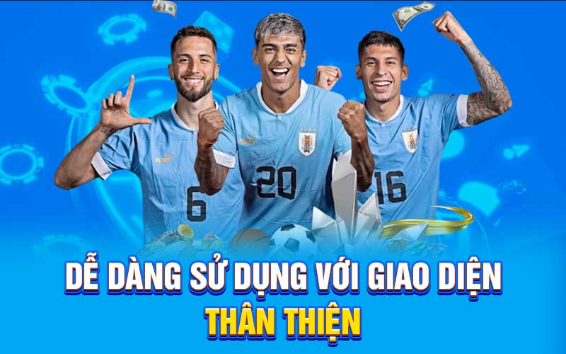 Dễ dàng sử dụng với giao diện thân thiện